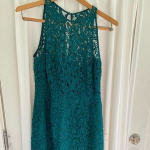 JCrew sleeveless lace dress
